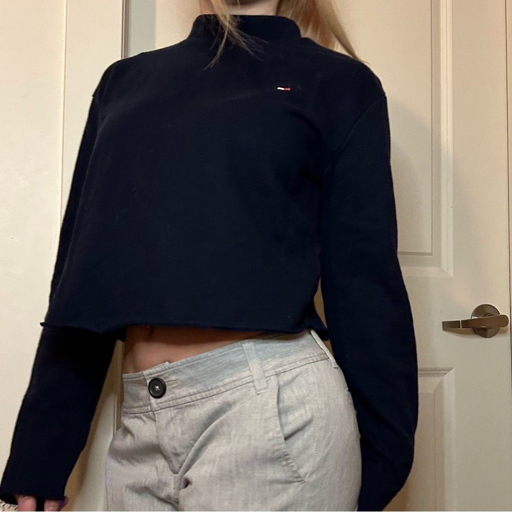 TOMMY HILFIGER MOCK NECK